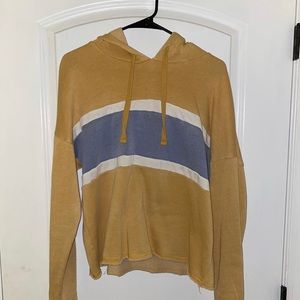 Yellow hoodie